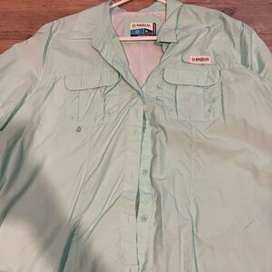 Magellan Outdoors Mint Button Down Shirt
